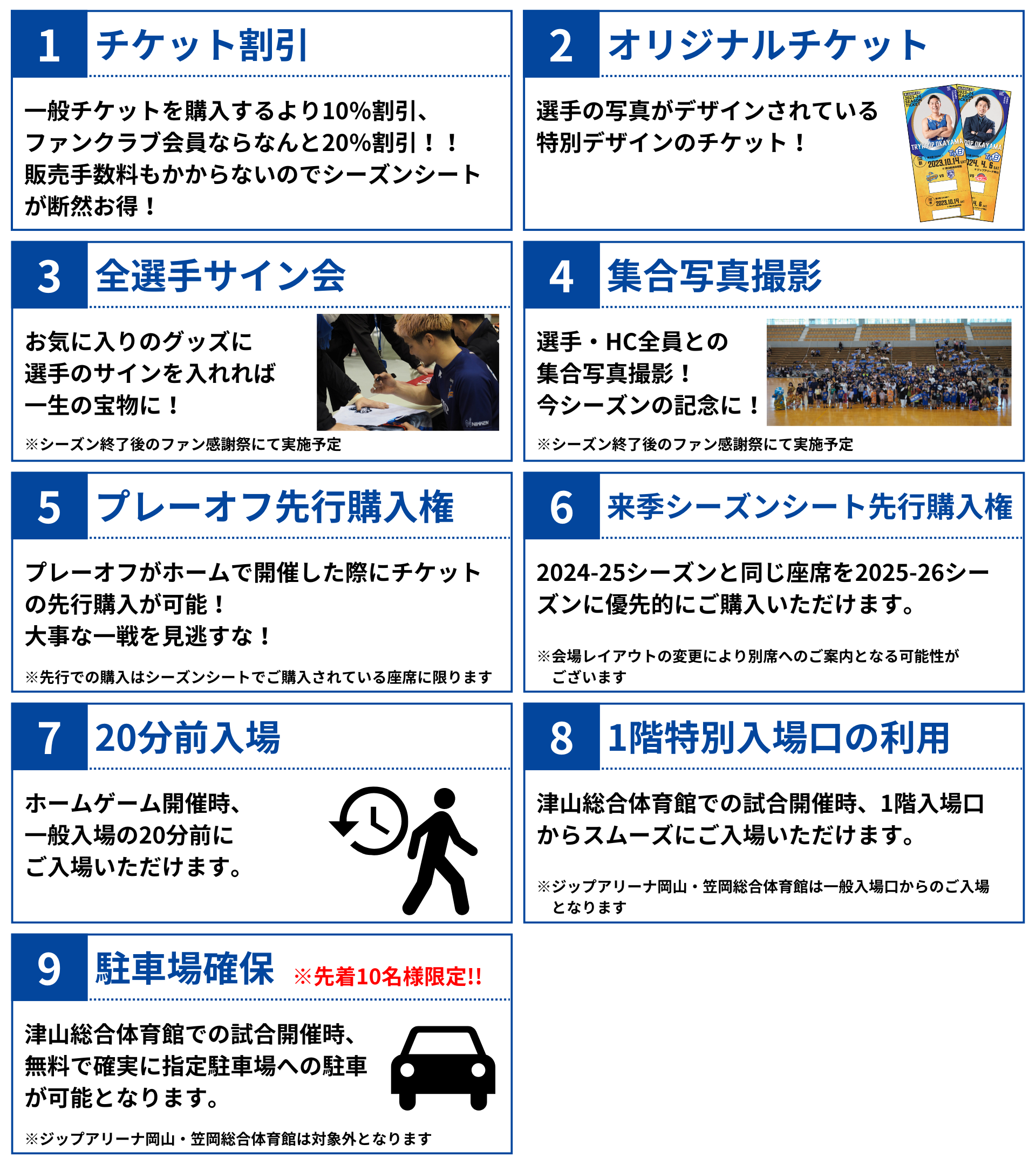特典一覧