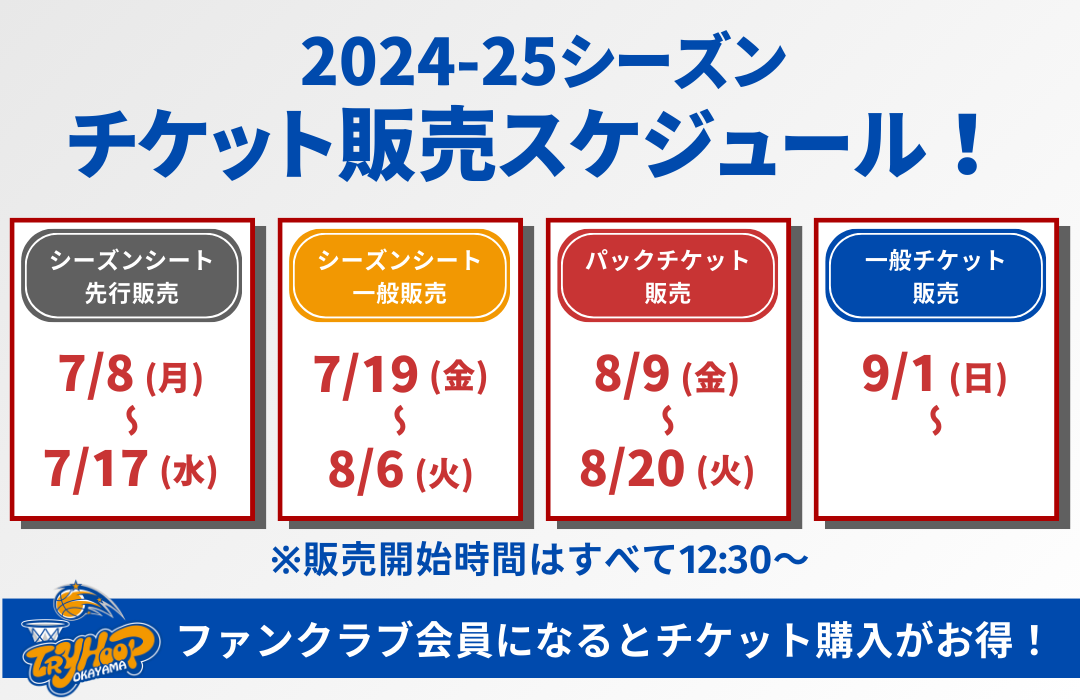 販売スケジュール全体